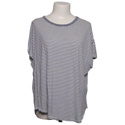 T-shirt (Blå, Hvid) fra H&M Basic