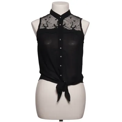 Top (Schwarz) von Vintage Dressing Polyester