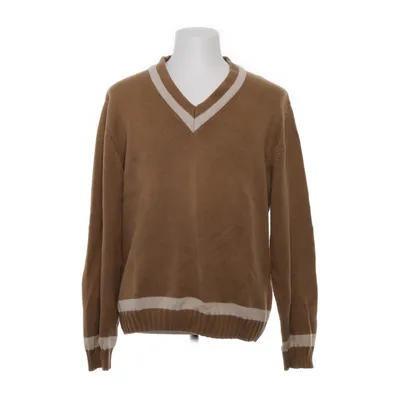 Pullover (Bruin, Wit) van Hugo Boss Katoen