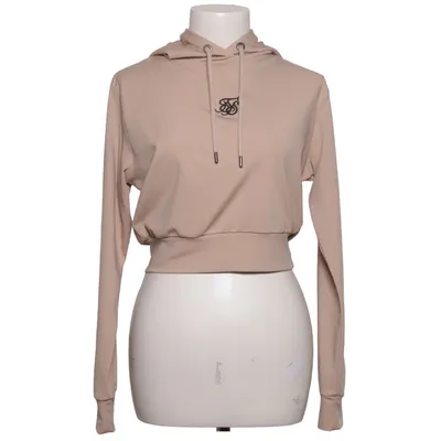 Hoodie (Beige) from SikSilk Elastane, Polyester