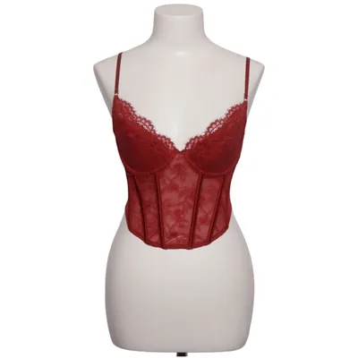 Bustier (Red) from H&M Elastane, Polyamide, Polyester