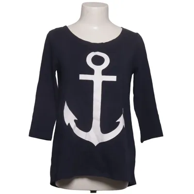 Long sleeve T-shirt (Blue, White) from Orsay Cotton, Elastane