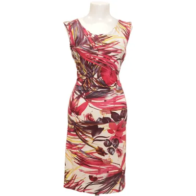Dress (White, Pink, Multicolored) from Superstition Elastane, Viscose