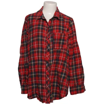 Flannel shirt (Red, Blue, Multicolored) from Forever 21 Plus