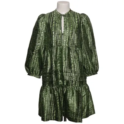 Kjole (Grøn, Sort) fra Baum Und Pferdgarten Genanvendt polyester