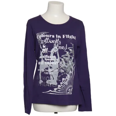 Langærmet t-shirt (Lilla) fra Wissmach