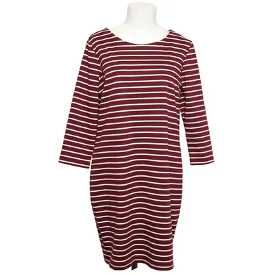 Dress (Red, White) from VILA Clothes Elastane, Polyester, Viscose