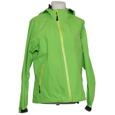 Regnjakke (Grøn) fra Jack Wolfskin Polyamid, Polyester