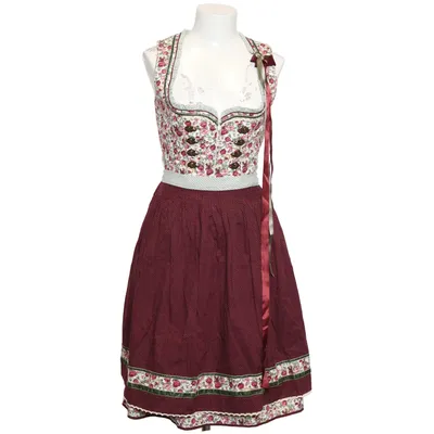 Dirndl (Röd, Vit, Grön) från Krüger Madl Bomull, Polyester