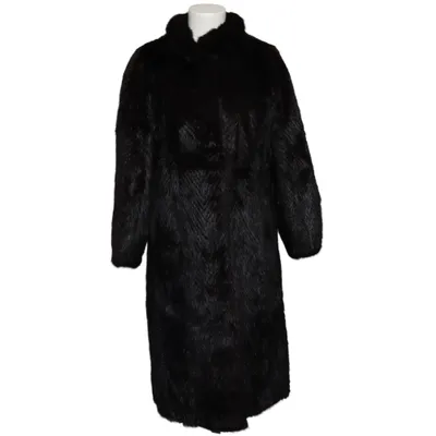 Manteau en fourrure (Marron) de Jean Drescher Vison