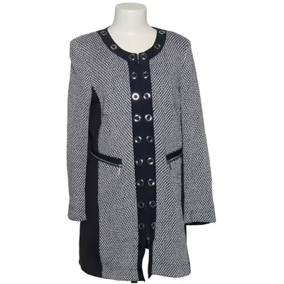 Jacket (Blue, White) from Gelco Cotton, Polyester
