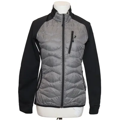 Sports jacket (Black, Gray) from Peak Performance Down, Elastane, Feather, Polyamide, Polyester