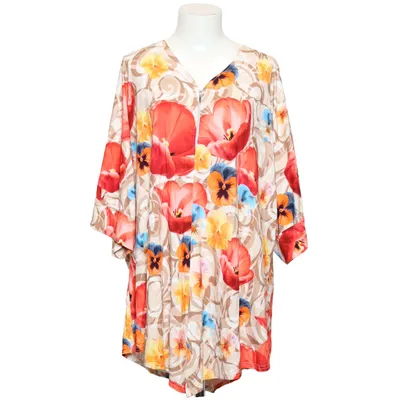 Tunika (Beige, Flerfärgad) från New Jersey Elastan, Viskos