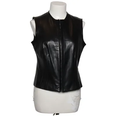 Leather vest (Black) from Siena Studio Acetate, Leather