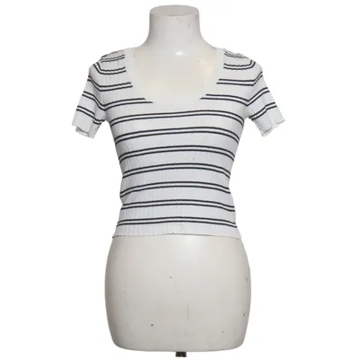 T-shirt (Wit, Zwart) van Bershka_BSKGIRL Polyamide, Viscose