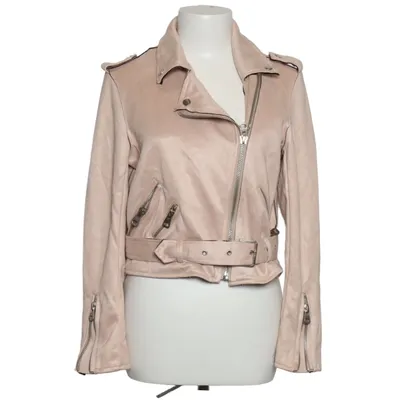 Bikerjack (Beige) van AFTF Basic Acetaat, Polyester