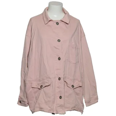 Overshirt (Pink) from Zara Cotton, Elastane