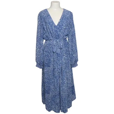 Omlottklänning (Blå, Vit) från Evoked Vila Polyester