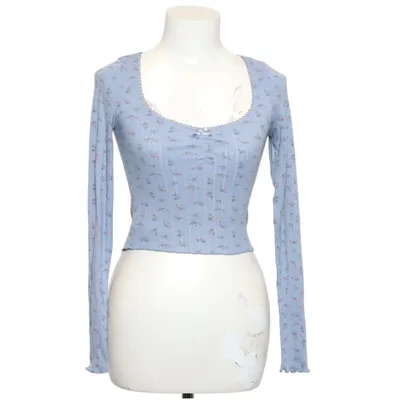 Top (Blue, Multicolored) from Urban Outfitters Polyester, Viscose