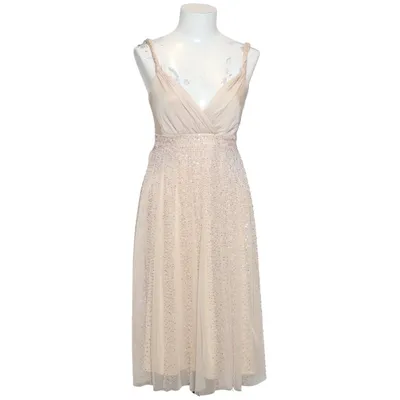 Cocktailklänning (Beige) från Bcbgmaxazria Acetat, Elastan, Polyester