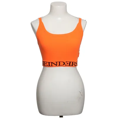 Crop top (Orange) from Reinders Acrylic, Cotton, Elastane