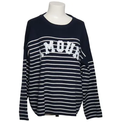 Tröja (Blå, Vit) från AERE Polyamid, Polyester, Viskos