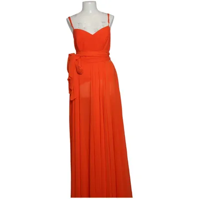 Aftonklänning (Orange) från Relish Polyester