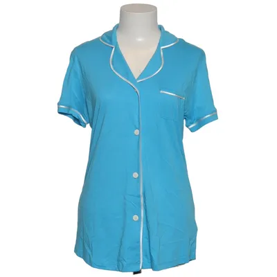 Pajama shirt (Blue, White) from Cosabella Cotton, Modal