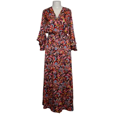 Wickelkleid (Schwarz, Mehrfarbig) von Axara Paris Polyester