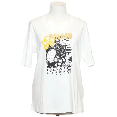 T-shirt (Vit, Svart, Gul) från Olsen Bomull