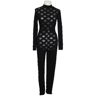 Buksedragt (Sort) fra Fashion Nova Elastan, Polyamid, Polyester