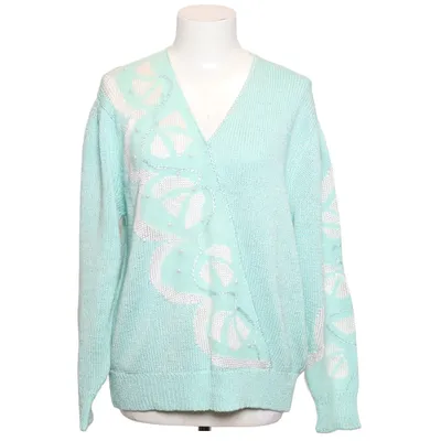 Sweater (Turquoise, White) from Adore Angora, Polyamide, Viscose, Wool