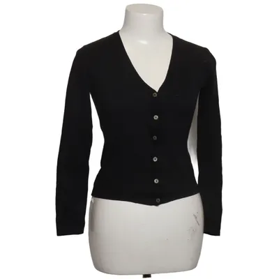 Cardigan (Sort) fra Jones Bomuld, Merinould