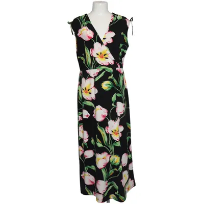 Wrap dress (Black, Multicolored) from Norah Elastane, Polyester