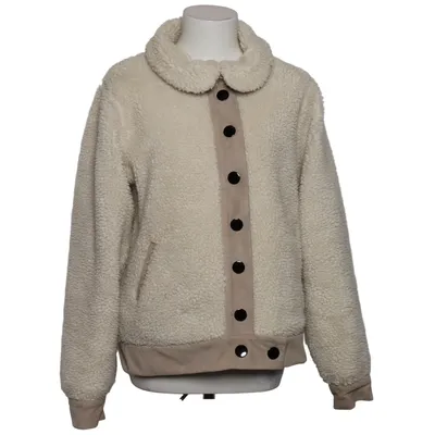 Jacka (Beige, Vit) från Zara Knitwear Akryl, Polyester