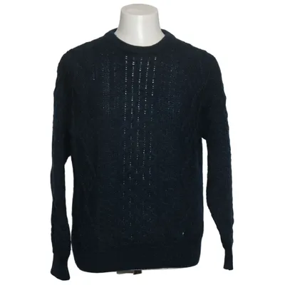 Sweater (Blue) from Aran Sweater Market Wool