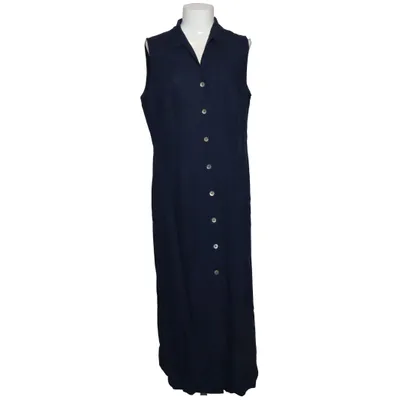 Skjortekjole (Blå) fra Lalique Linned, Viscose