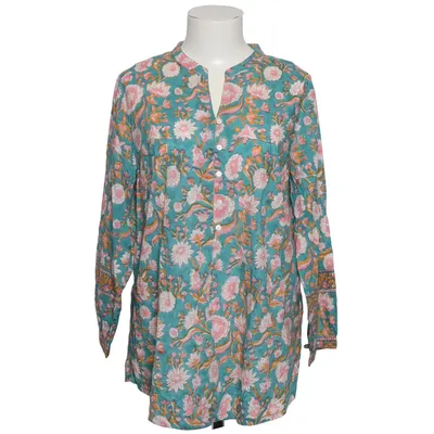 Blus (Blå, Rosa, Flerfärgad) från Fabindia Bomull