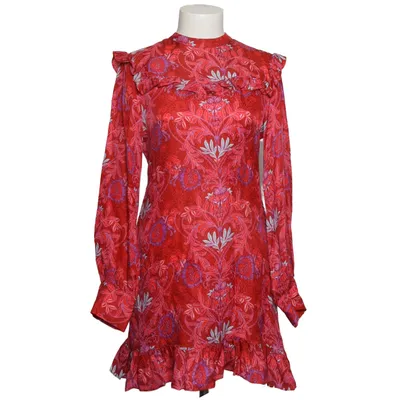 Dress (Red, Purple, Multicolored) from Zara Woman