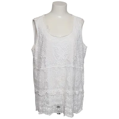 Tanktop (Hvid) fra Ms Mode Bomuld, Polyester