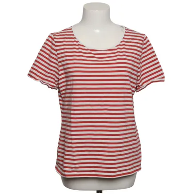 T-shirt (Red, White) from Grüne Erde Elastane, Organic cotton