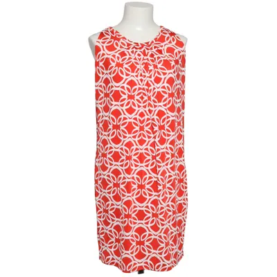 Halternek jurk (Rood, Wit) van Tricia Elastaan, Polyester