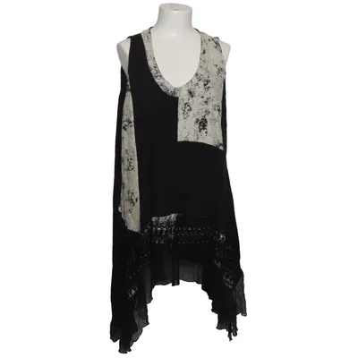 Dress (Black, Beige) from Jean Marc Philippe Cotton, Elastane, Viscose