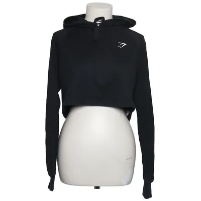 Hættetrøje (GLPO4650-BK) fra Gymshark Bomuld, Elastan, Genanvendt polyester