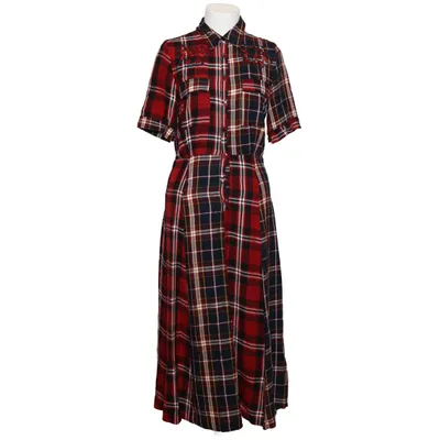 Shirt dress (Red, Blue, Multicolored) from Desigual Viscose