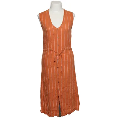 Klänning (Orange, Vit) från Mango Casual
