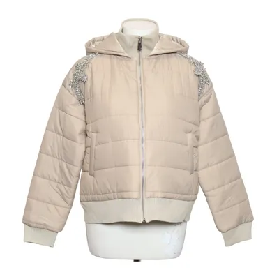 Winter jacket (Beige) from Lara Elastane, Polyamide, Viscose