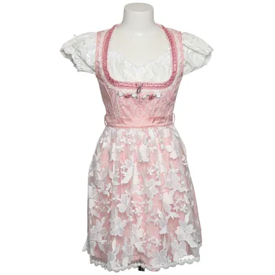 Dirndl (Rosa, Vit) från Amisu Bomull, Elastan, Polyester