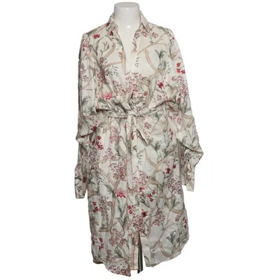 Skjortklänning (Vit, Flerfärgad) från Johanna Ortiz x H&M Linne