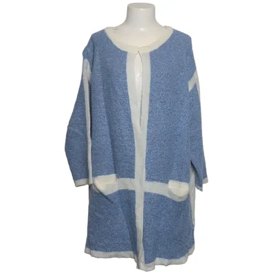 Cardigan (Blue, White) from Maite Kelly x Bonprix Acrylic, Polyester
